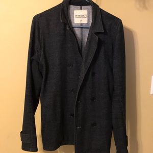 Buckle Double-breasted Pea Coat